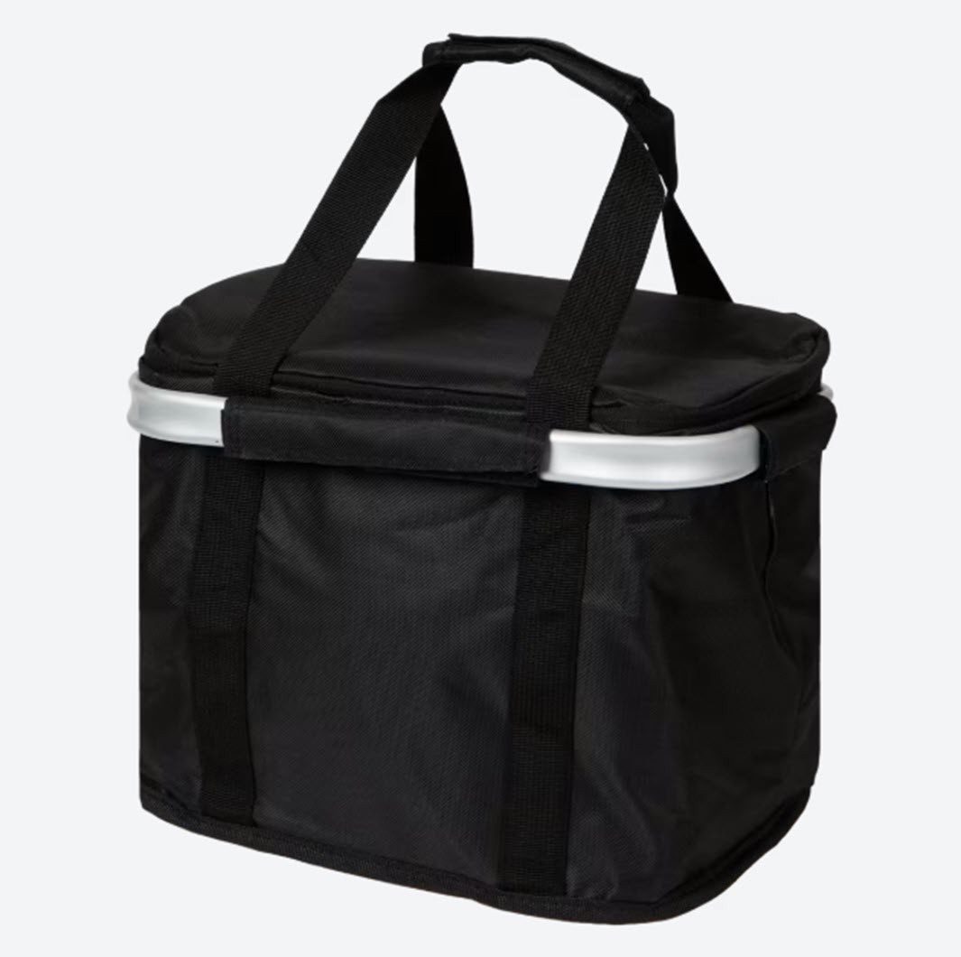 Walfort Fahrradkorb Fahrradkorb mit Kühltasche 15 Liter