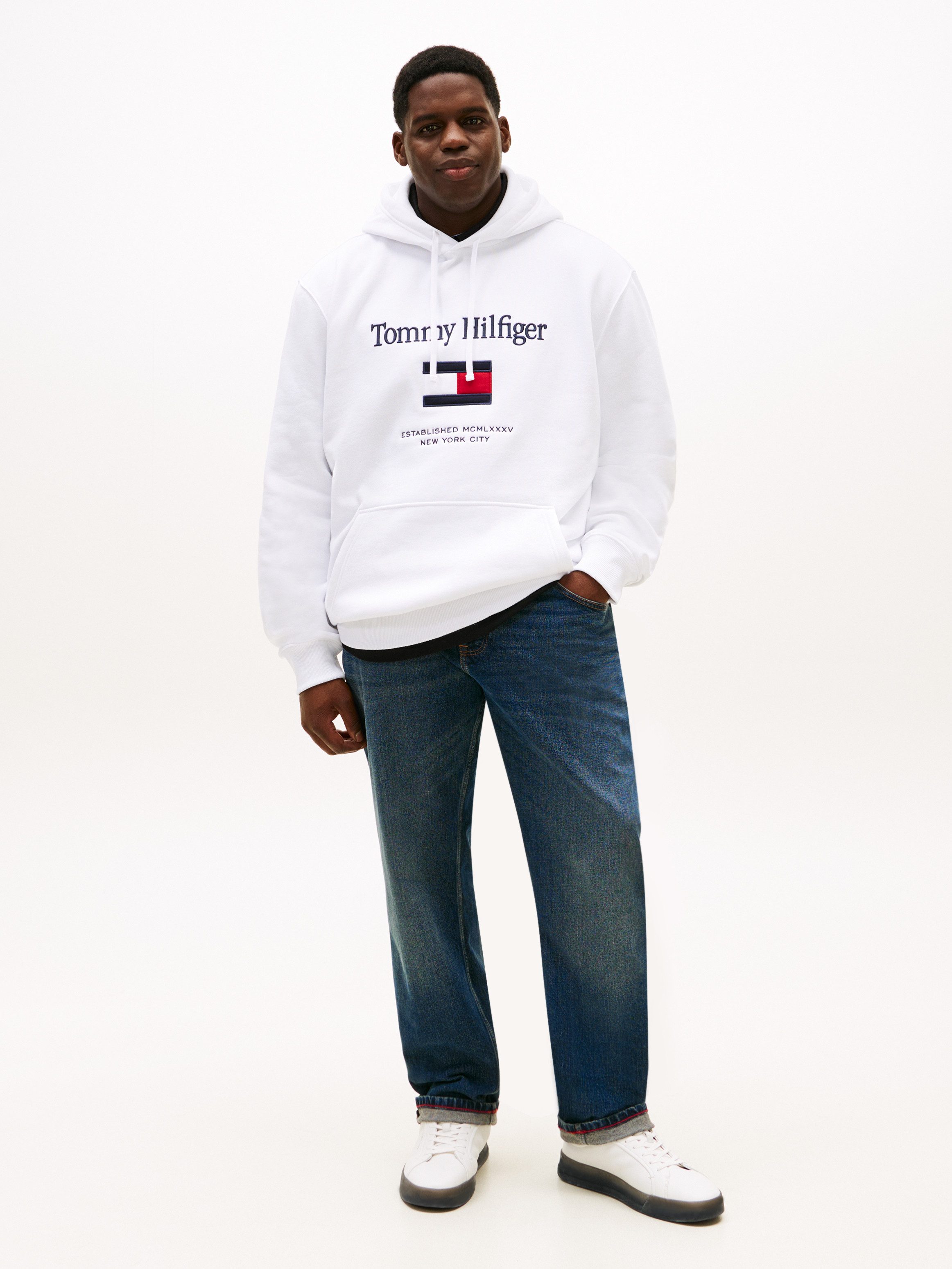 Tommy Hilfiger Big & Tall Hoodie BT-TOMMY EMBRO FLAG Große Größen