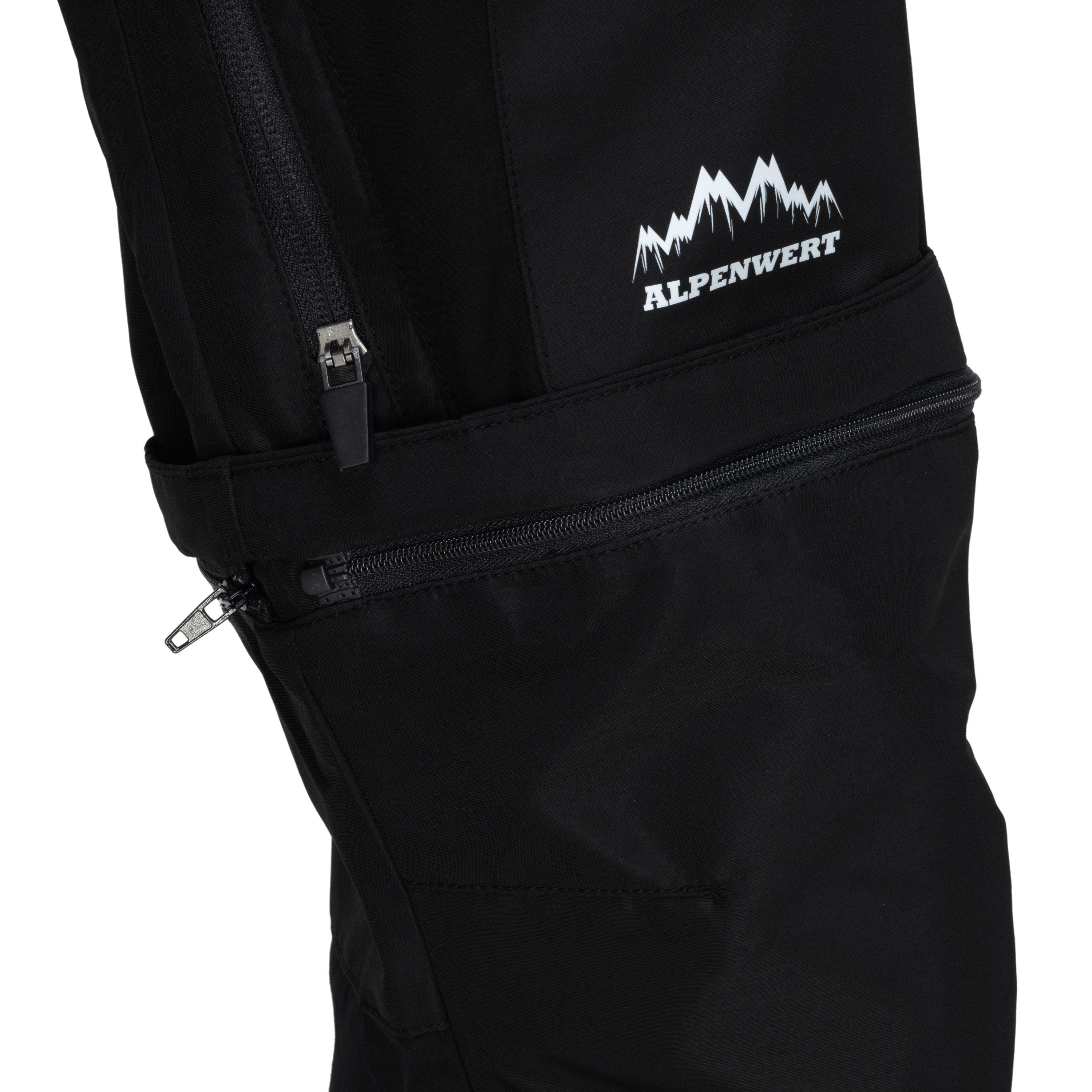 Trekkinghose Herren wasserabweisend, elastisch mit Belüftung und Taschen, Outdoor