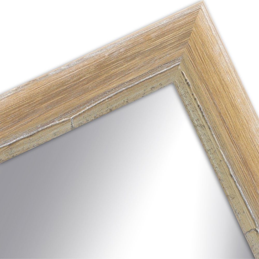 WANDStyle Wandspiegel H640, Braun, aus Massivholz günstig online kaufen