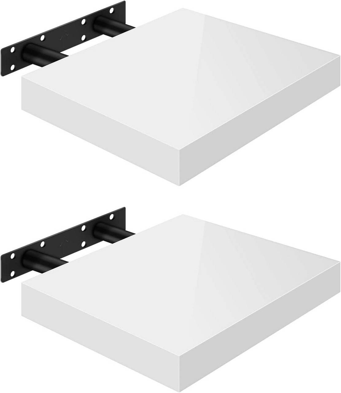 Woltu Wandregal, 2-tlg., Wandboard freischwebend Schweberegal günstig online kaufen