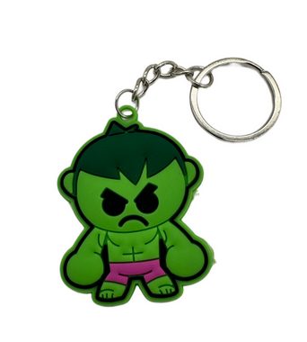 MARVEL Schlüsselanhänger Schlüsselanhänger Marvel Hulk, Schlüsselanhänger Haustierschlüsselanhänger Geschenk Hund Frau Herren