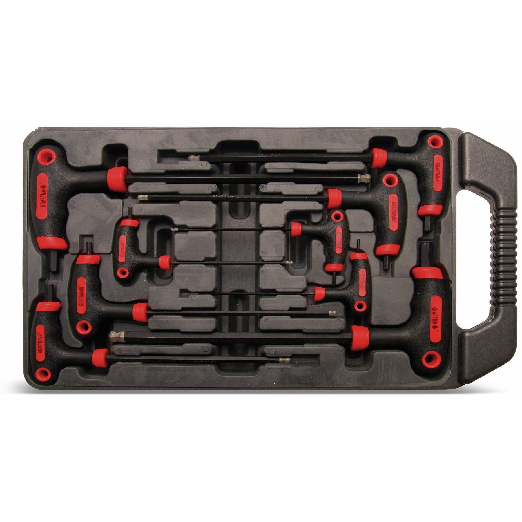 BGS technic Innensechskantschlüssel BGS TECHNIC T-Griff-Innensechskantschlüssel-Set, 9-teilig