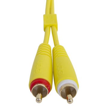 UDG Audio-Kabel, Ultimate Audio Cable RCA-RCA Yellow 1,5 m Straight U97001YL - Kabel