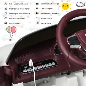 KOMFOTTEU Elektro-Kinderauto, Belastbarkeit 30 kg, Elektrofahrzeuge für Kinder 3-8 Jahren