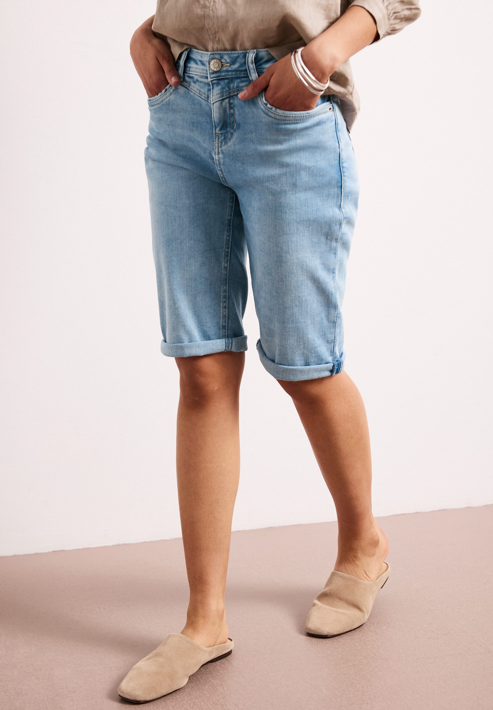STREET ONE Comfort-fit-Jeans High Waist