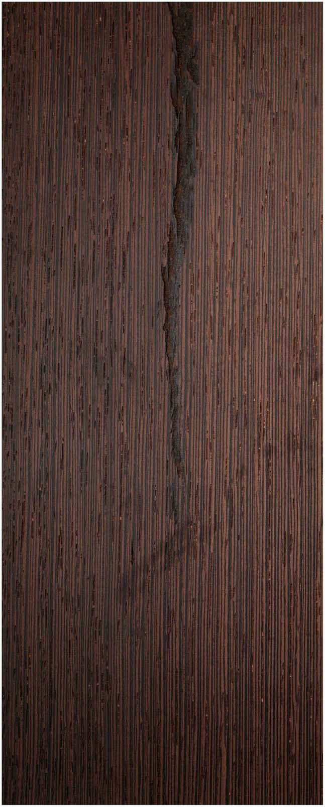 Wallario Poster, Holz-Optik Textur dunkelbraunes Holz, in verschiedenen Ausführungen