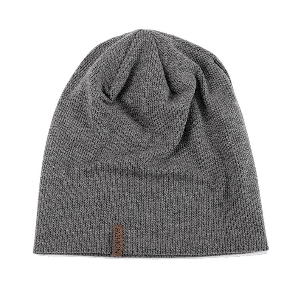 Coonoor Strickmütze Elastisch Laufmütze,Leichte Beanie,Slouch Beanie Mütze