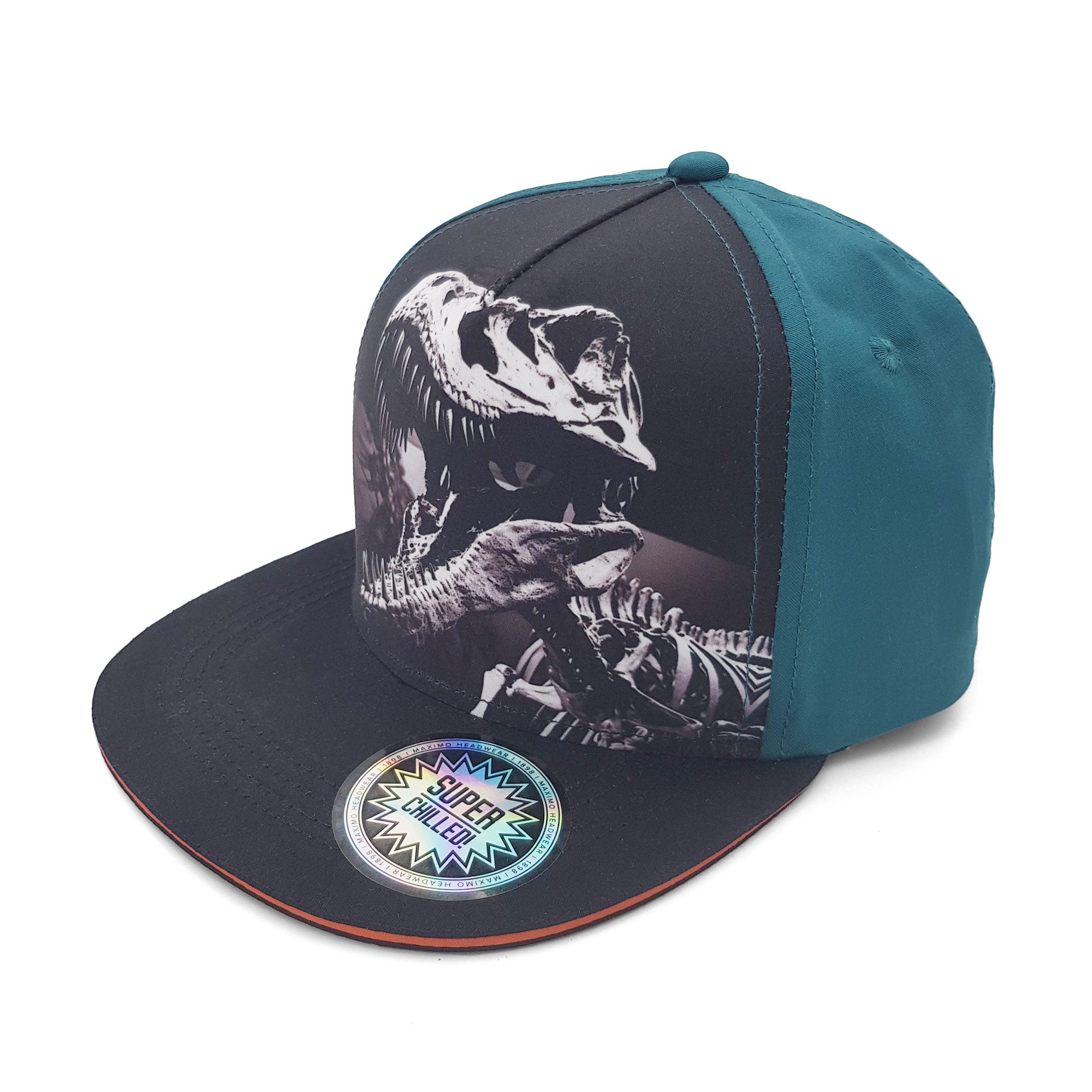 MAXIMO Baseball Cap (1-St) Frontprint, Größenverstellbar, zweifarbig, Basecap, Boys