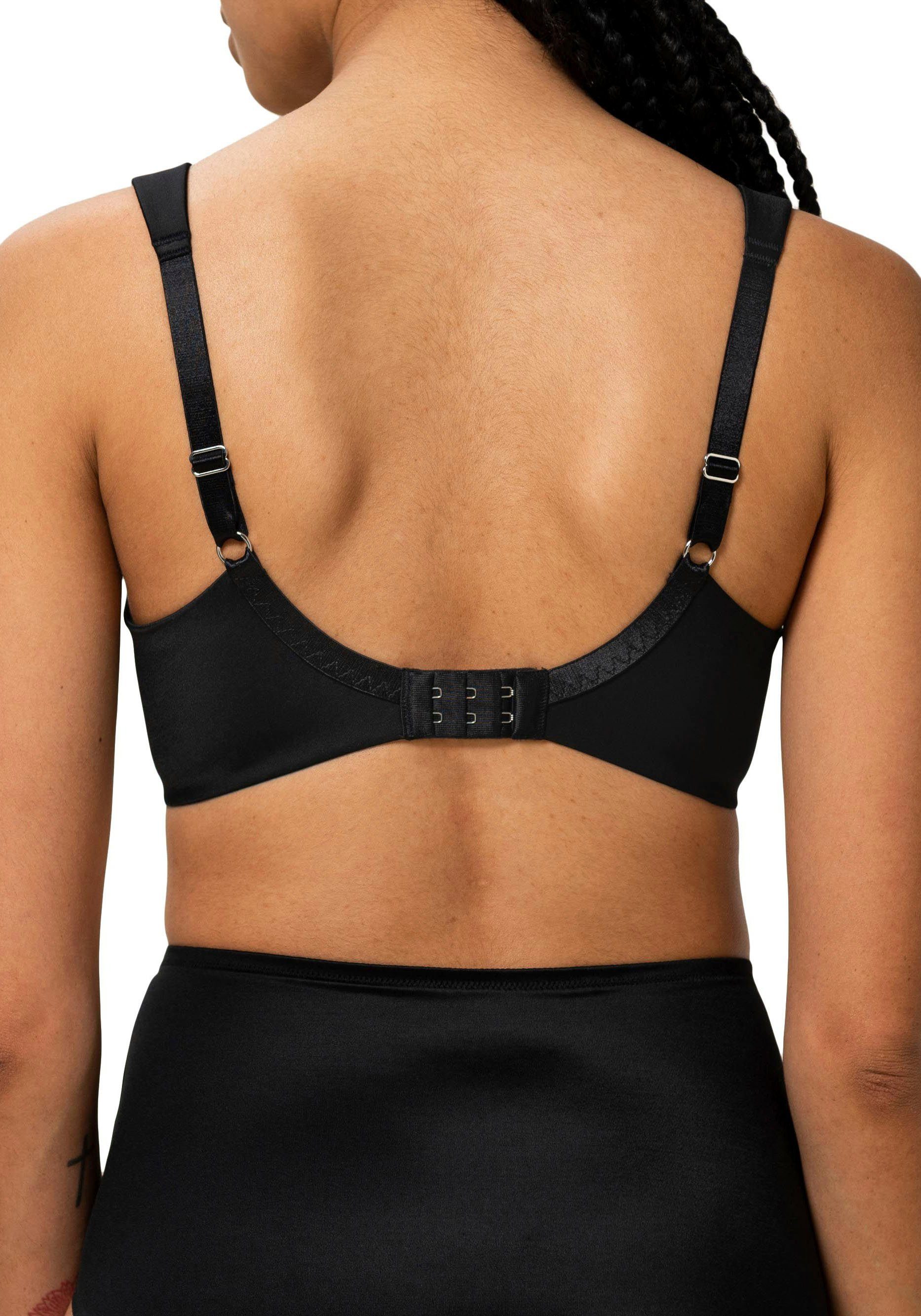 Sensation Basic mit W01 Triumph True Dessous schwarz Komfortbügel, C-G, Minimizer-BH Cup Shape