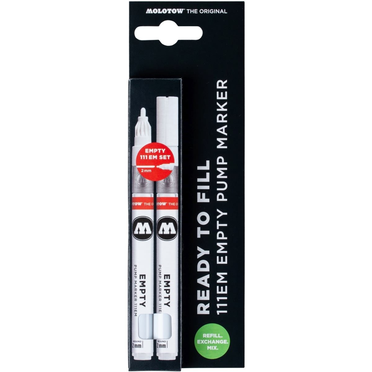 Permanentmarker Empty Pump Marker 211EM 4mm Blister VE=2 Stück