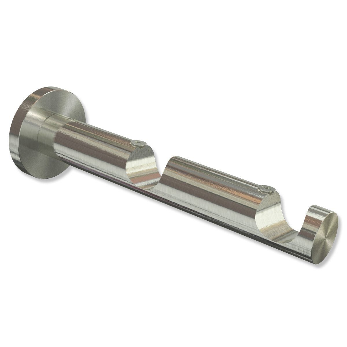 INTERDECO Gardinenstangenhalter Platon 2-läufig, für 20 mm Ø Gardinenstange günstig online kaufen