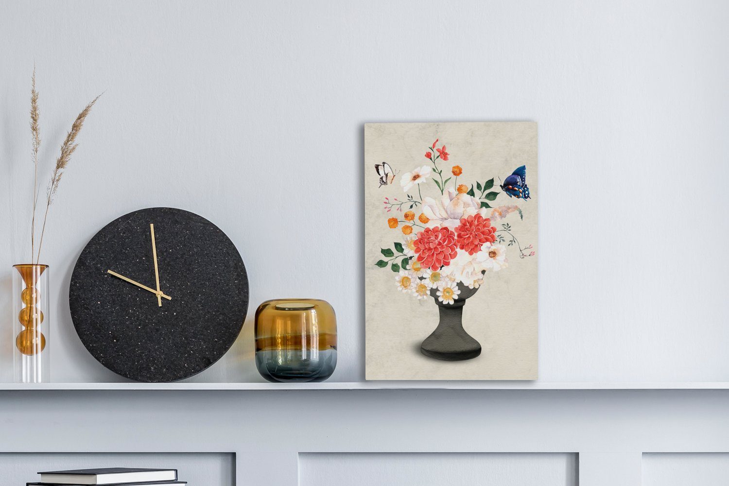 OneMillionCanvasses® Leinwandbild Stillleben - Aquarelle, Fotodruck günstig online kaufen