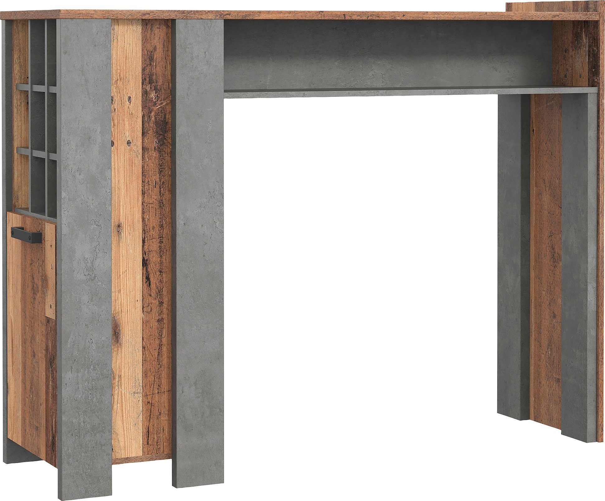 FORTE Barschrank Clif Breite ca. 151 cm