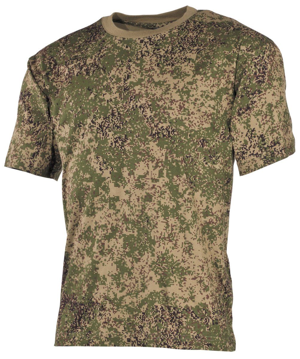MFH T-Shirt MFH T-Shirt Bundeswehr Tarnshirt Camouflage Rundha (1-tlg)