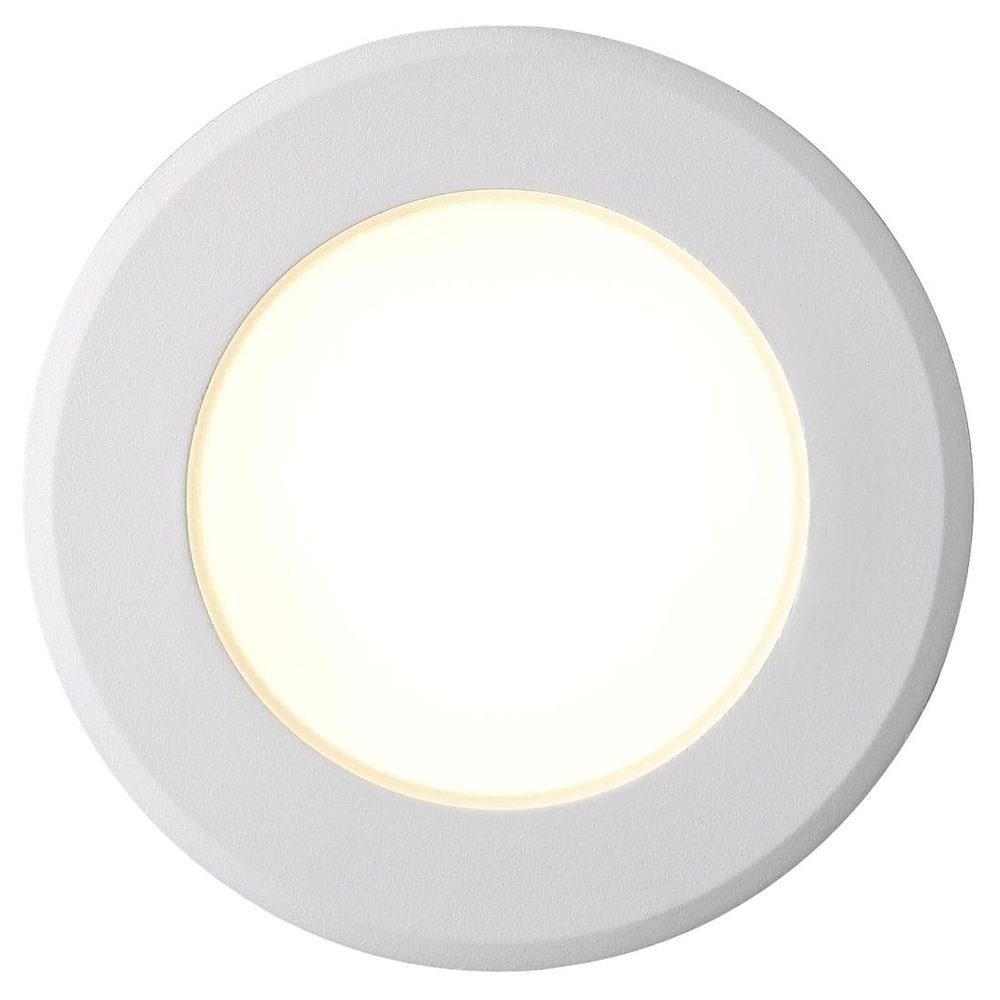 click-licht LED Einbauleuchte LED Deckeneinbauspot Birla weiß dimmbar, keine Angabe, Leuchtmittel enthalten: Ja, fest verbaut, LED, warmweiss, Einbaustrahler, Einbauleuchte