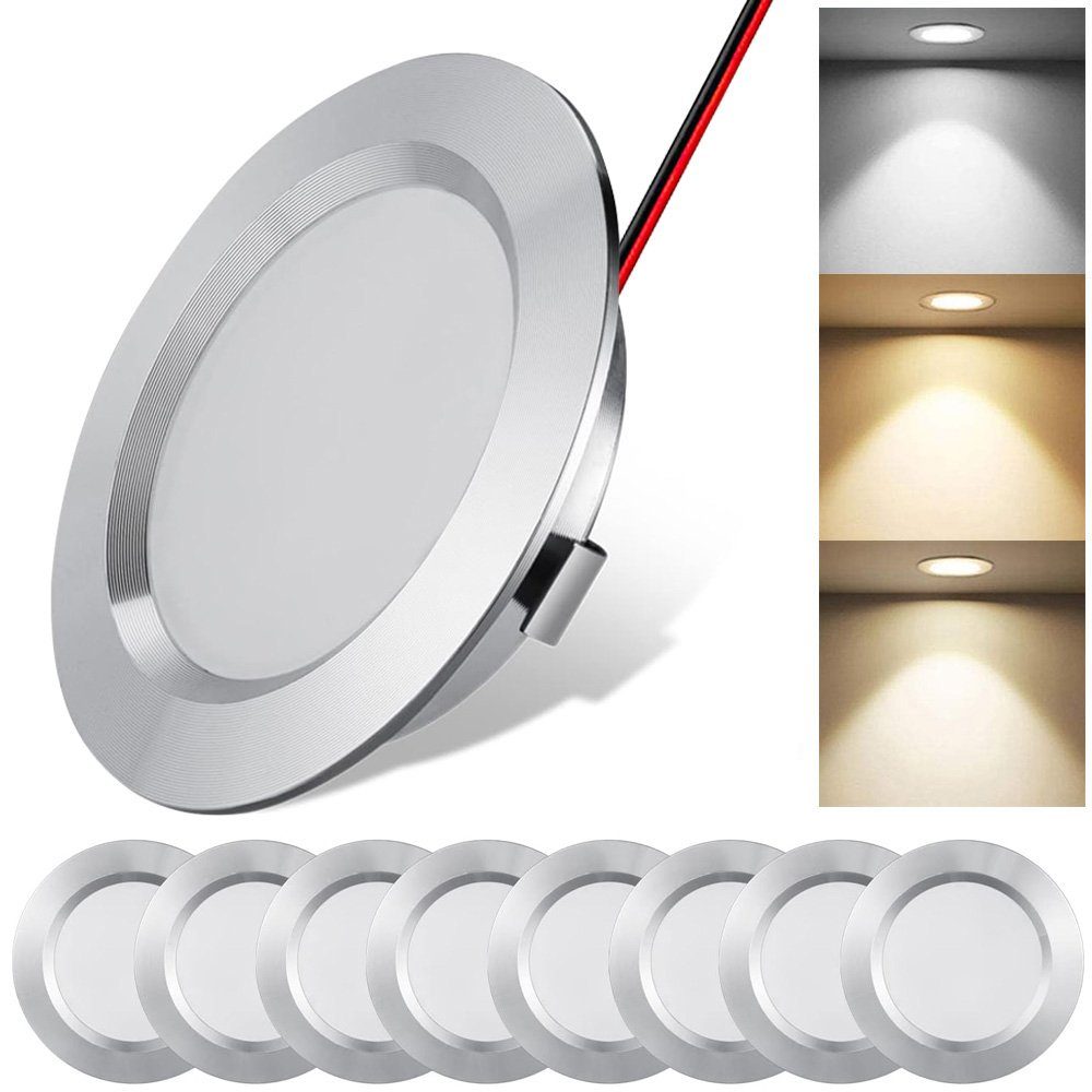 Sunicol LED Einbauleuchte Deckenlampen, Wohnmobil Flach Spot