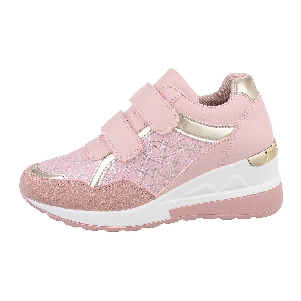 Ital-Design Damen Low-Top Freizeit Sneaker (85698447) Keilabsatz/Wedge Snea günstig online kaufen