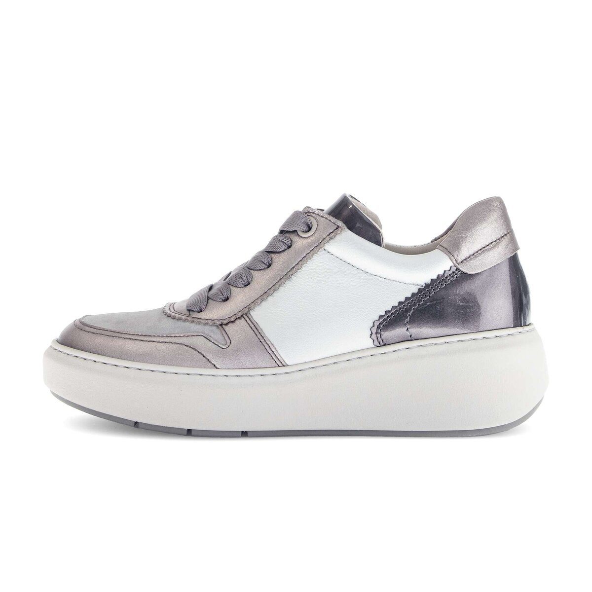 Gabor Sneaker low Materialmix Leder Sneaker günstig online kaufen