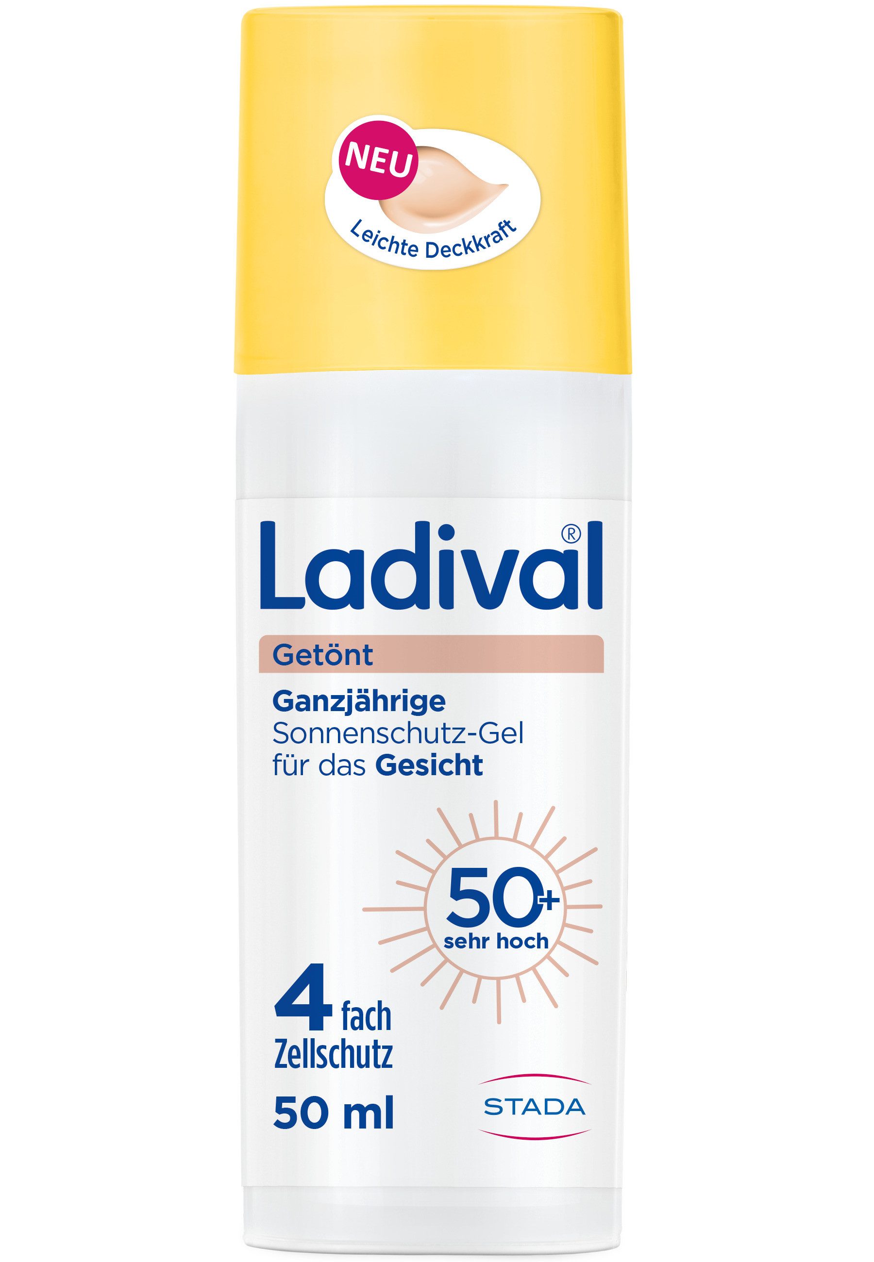 Ladival Sonnenschutzgel Getönt Sonnenschutz-Gel Gesicht LSF 50+, 1-tlg.