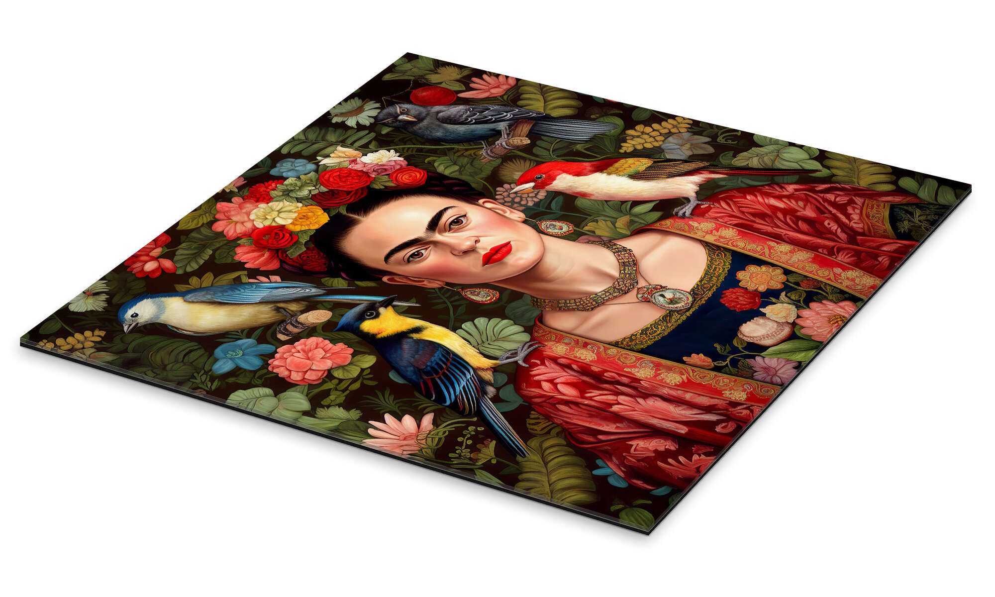 Posterlounge Wandbild Frida Kahlo mit exotischen günstig online kaufen