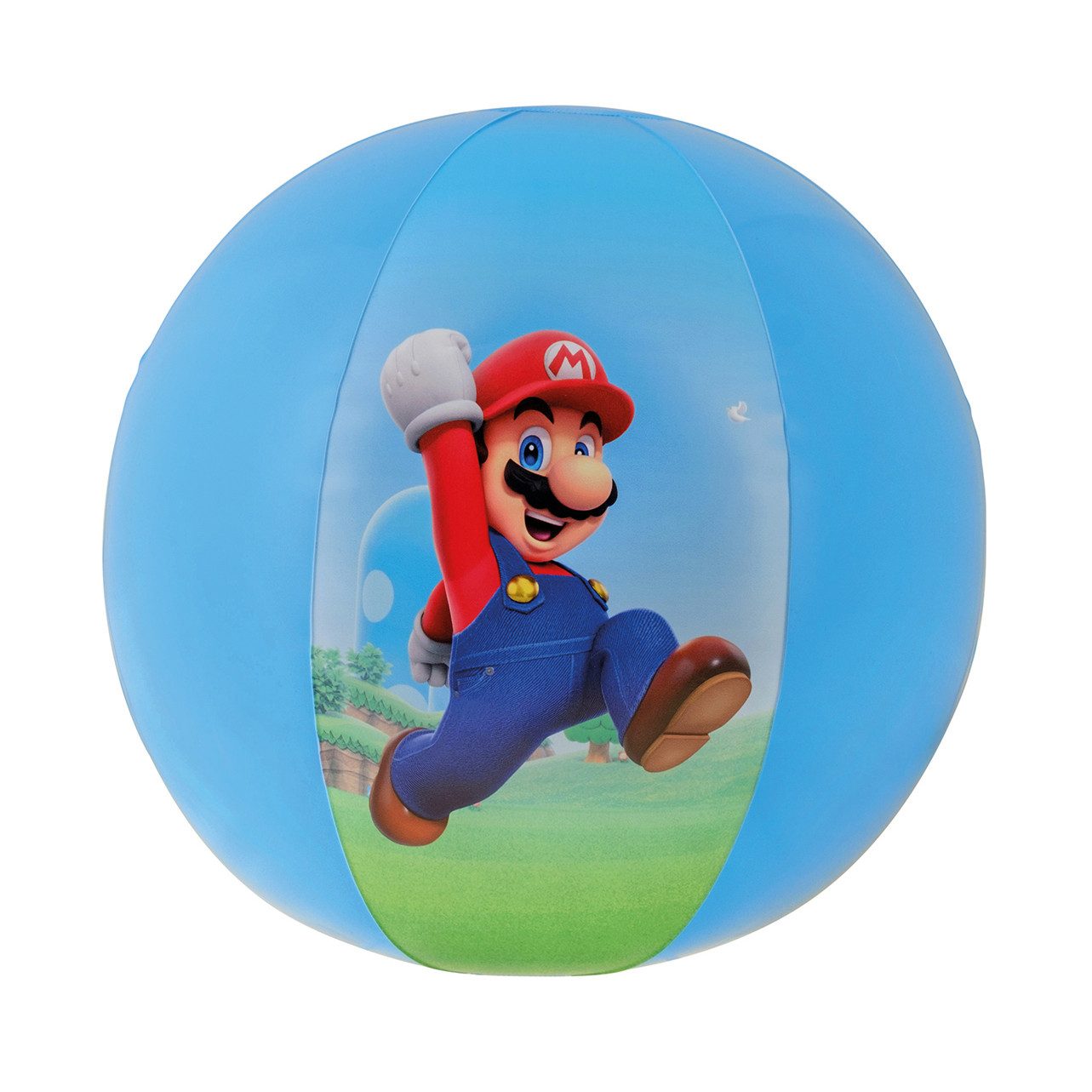 Happy People Luftmatratze Strandset Super Mario Luftmatratze, Schwimmring, Strandball, für den Sommer