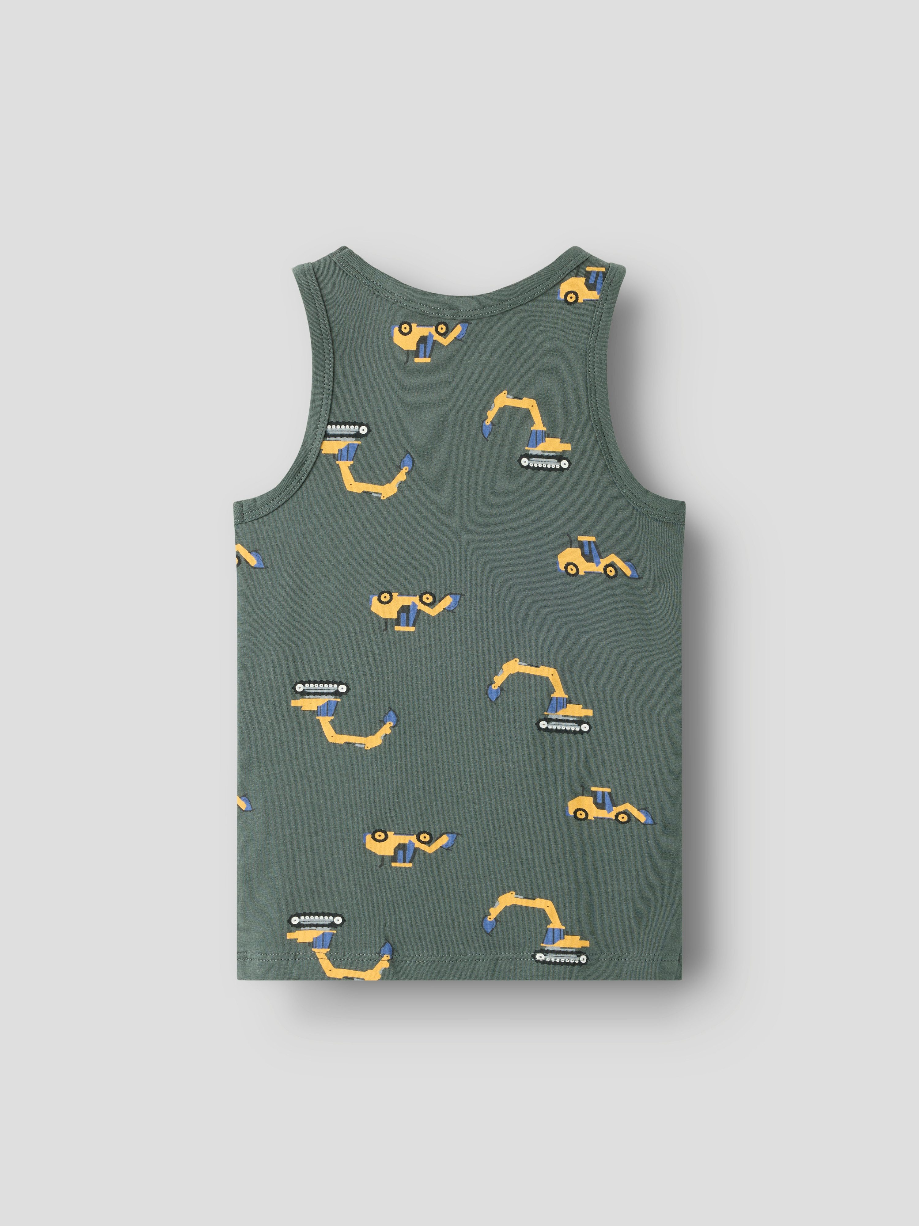 Name It Unterhemd NMMTANK TOP 2P EXCAVATOR NOOS (Packung, 2-St) Baumwollmischung, uni und bedruckt im Set