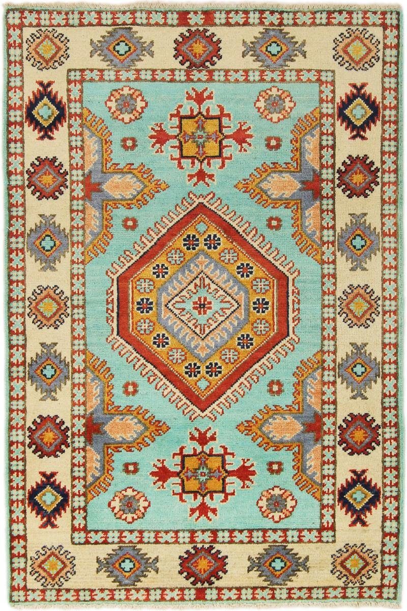 Orientteppich Kazak 79x125 Handgeknüpfter Orientteppich, Nain Trading, rechteckig, Höhe: 5 mm