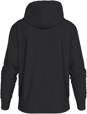 Calvin Klein Jeans Kapuzensweatshirt INSTITUTIONAL WARP HOODIE mit Logodruck