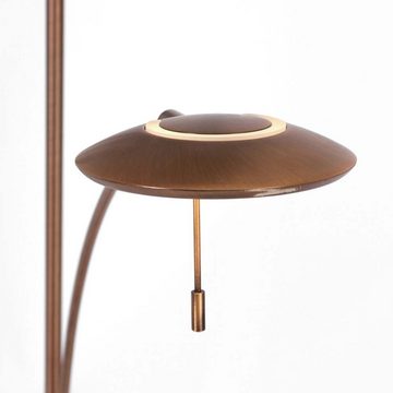 Steinhauer LIGHTING Deckenfluter, Stehleuchte Standlampe LED Deckenfluter Leseleuchte Dimmbar Bronze H