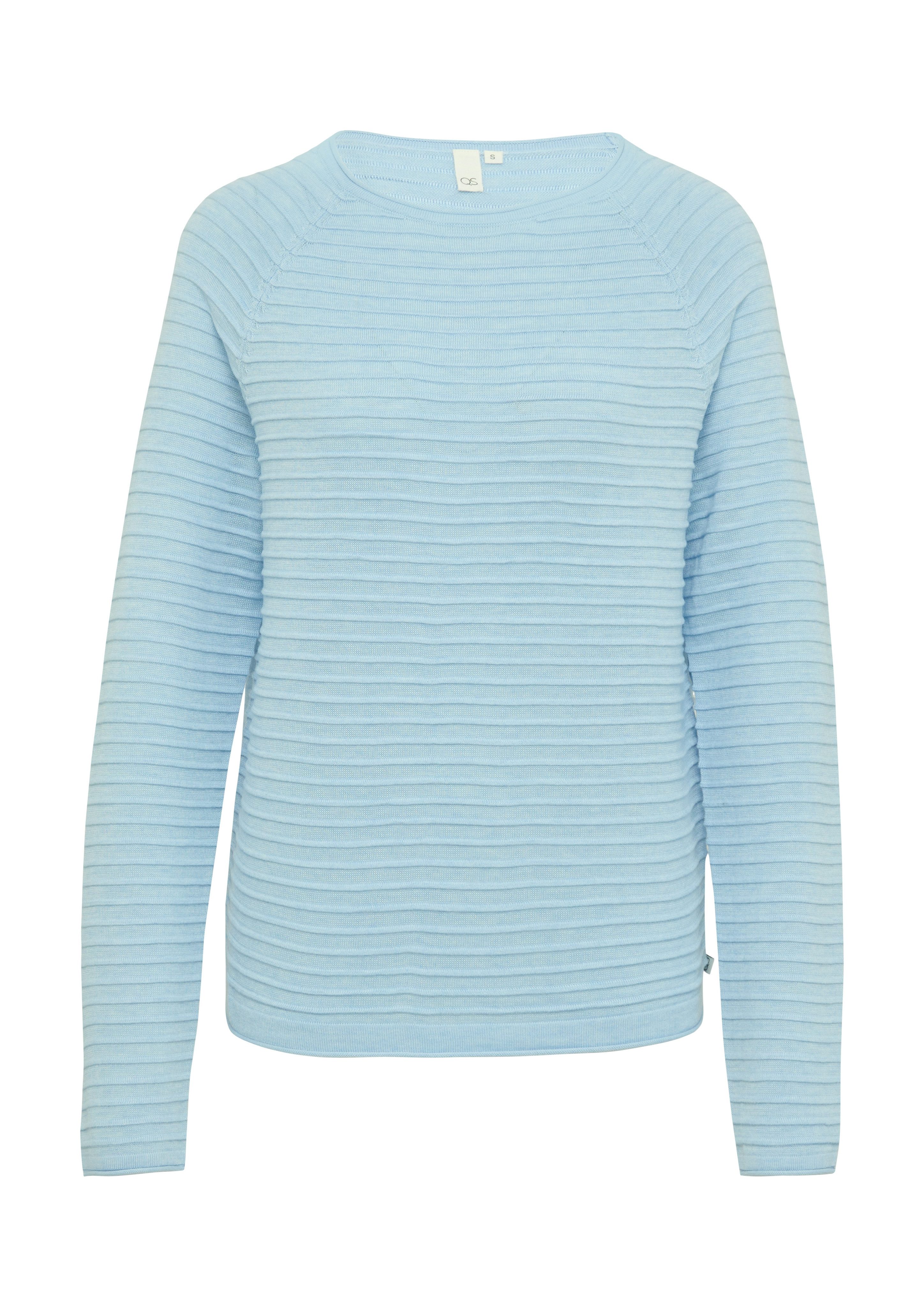 QS Strickpullover mit Strukturmuster