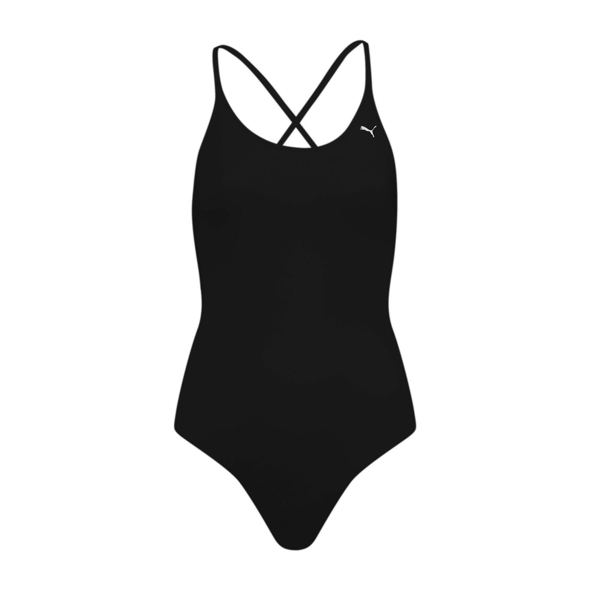 PUMA Badeanzug »PUMA Swim Crossback Badeanzug für Damen mit V-Ausschnitt«  online kaufen | OTTO