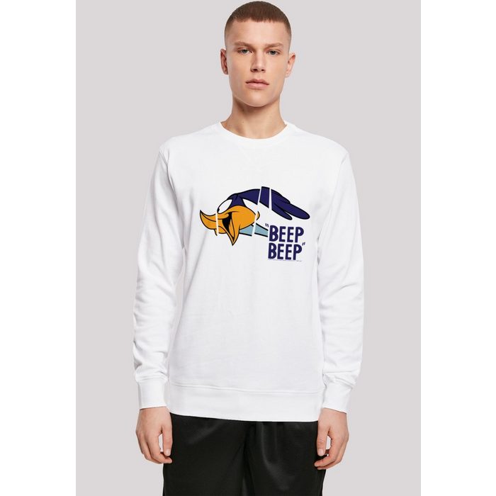 F4NT4STIC Sweatshirt Sweatshirt 'Looney Tunes Roadrunner Beep Beep' Herren Premium Merch Longsleeve Pullover Bedruckt