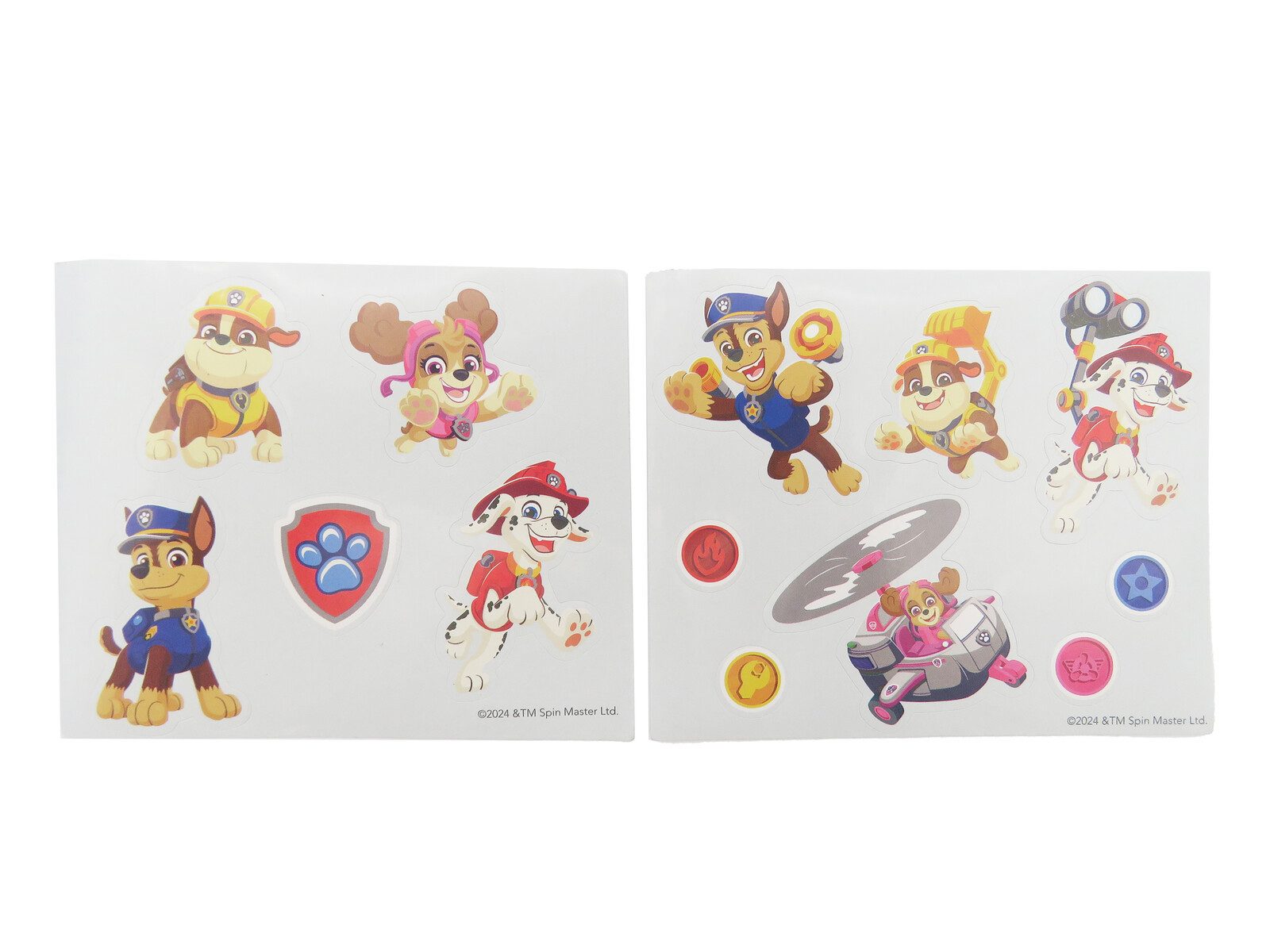 PAW PATROL Zeichenblock Kinder Malstation mit 4 Markern 4 Buntstiften und Papierrolle – Bild 2 von 5