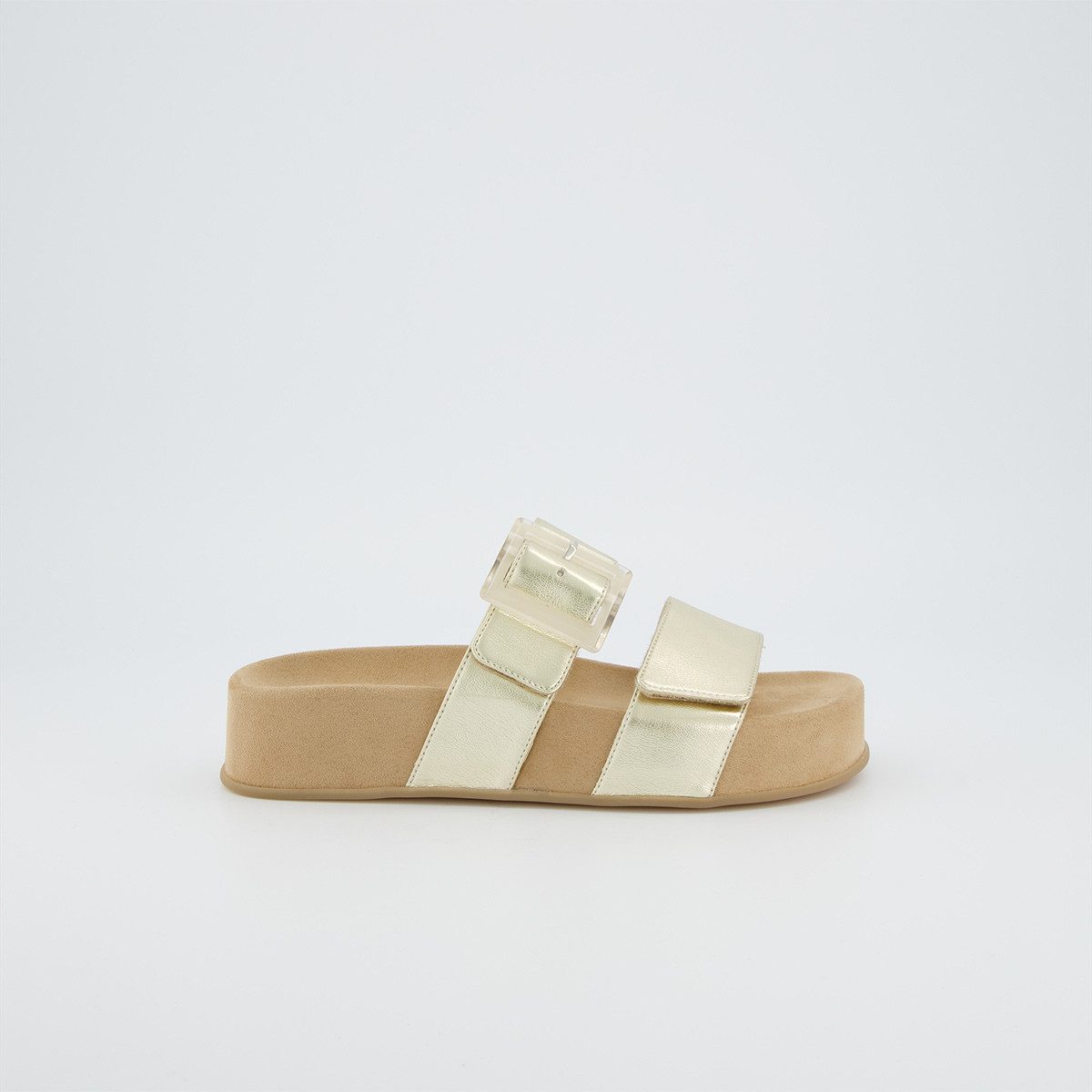 Paul Green Paul Green 6157-027, Sandaletten, Gold, Damen Sandalette