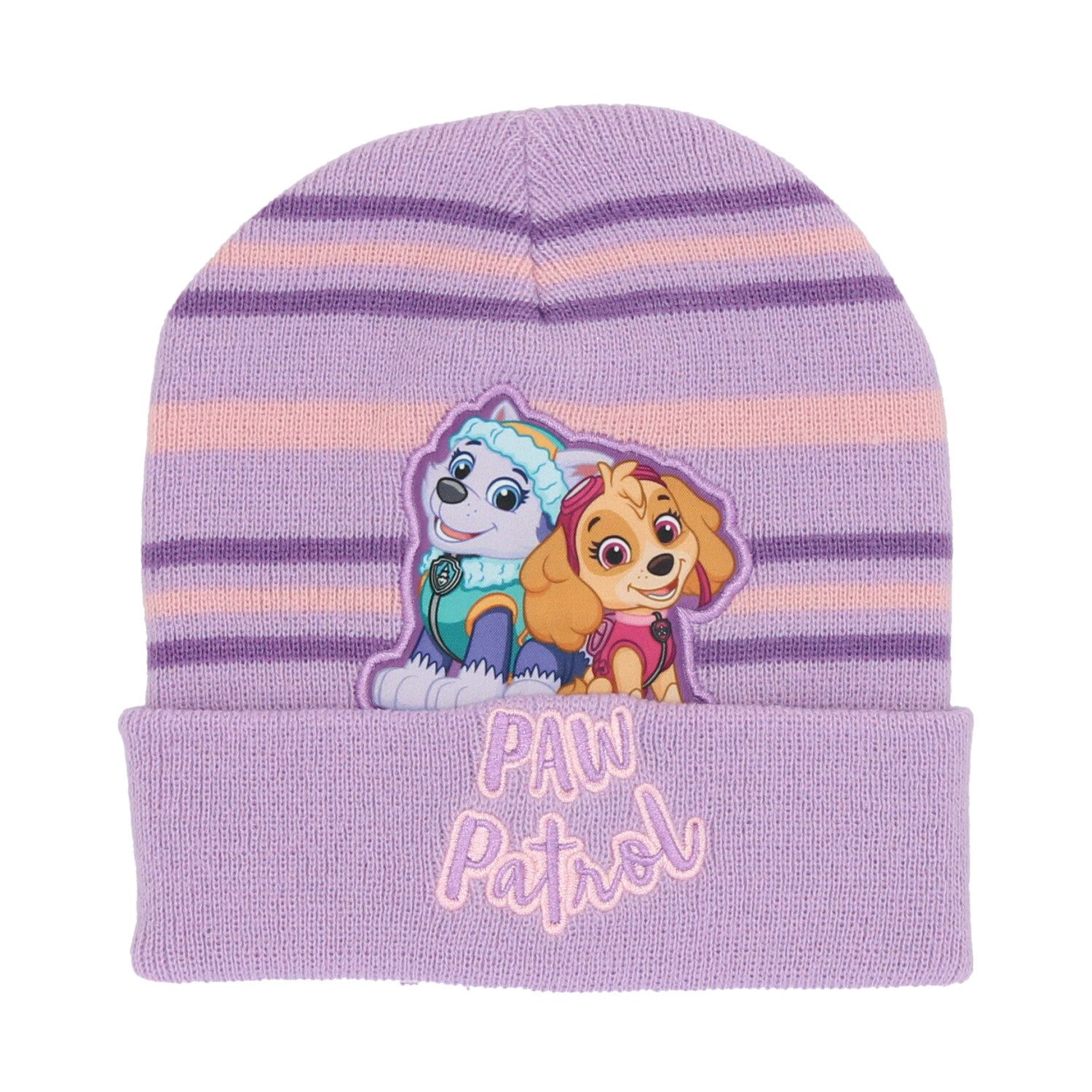 United Labels® Strickmütze Paw Patrol Skye Winter Mütze Kinder Mädchen Strickmütze Beanie