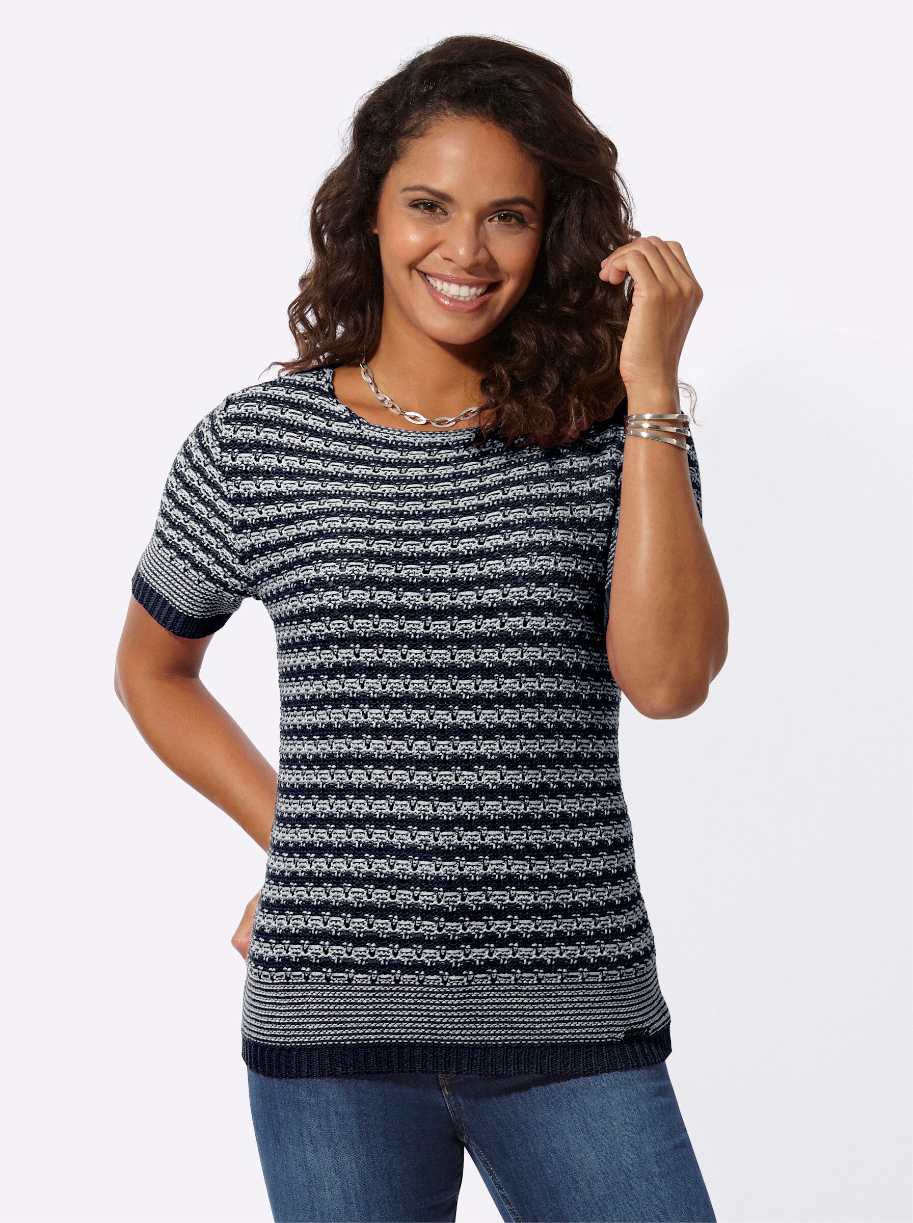 Witt Strickpullover Kurzarmpullover . günstig online kaufen