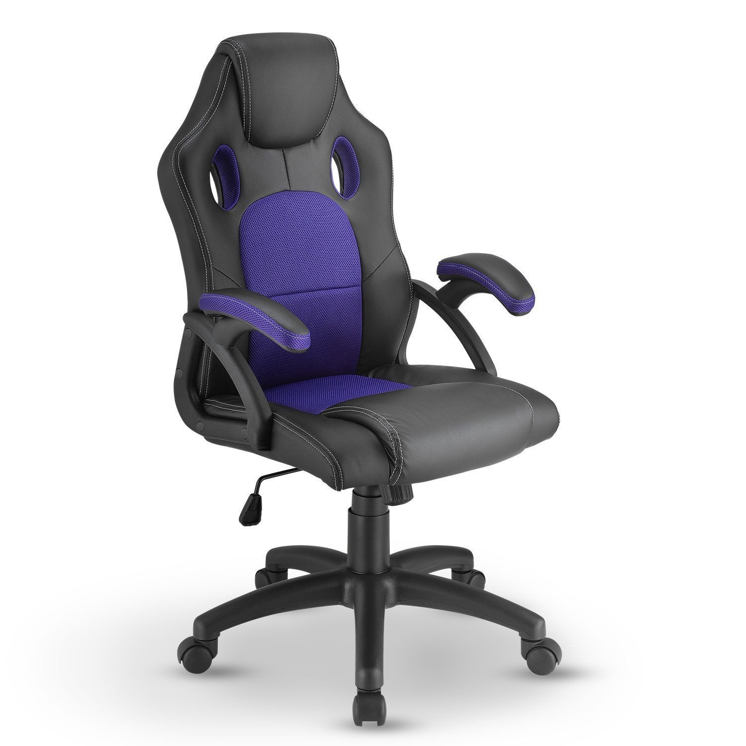 Juskys Gaming-Stuhl Montreal, Ergonomisch geformte Sitzfläche, günstig online kaufen