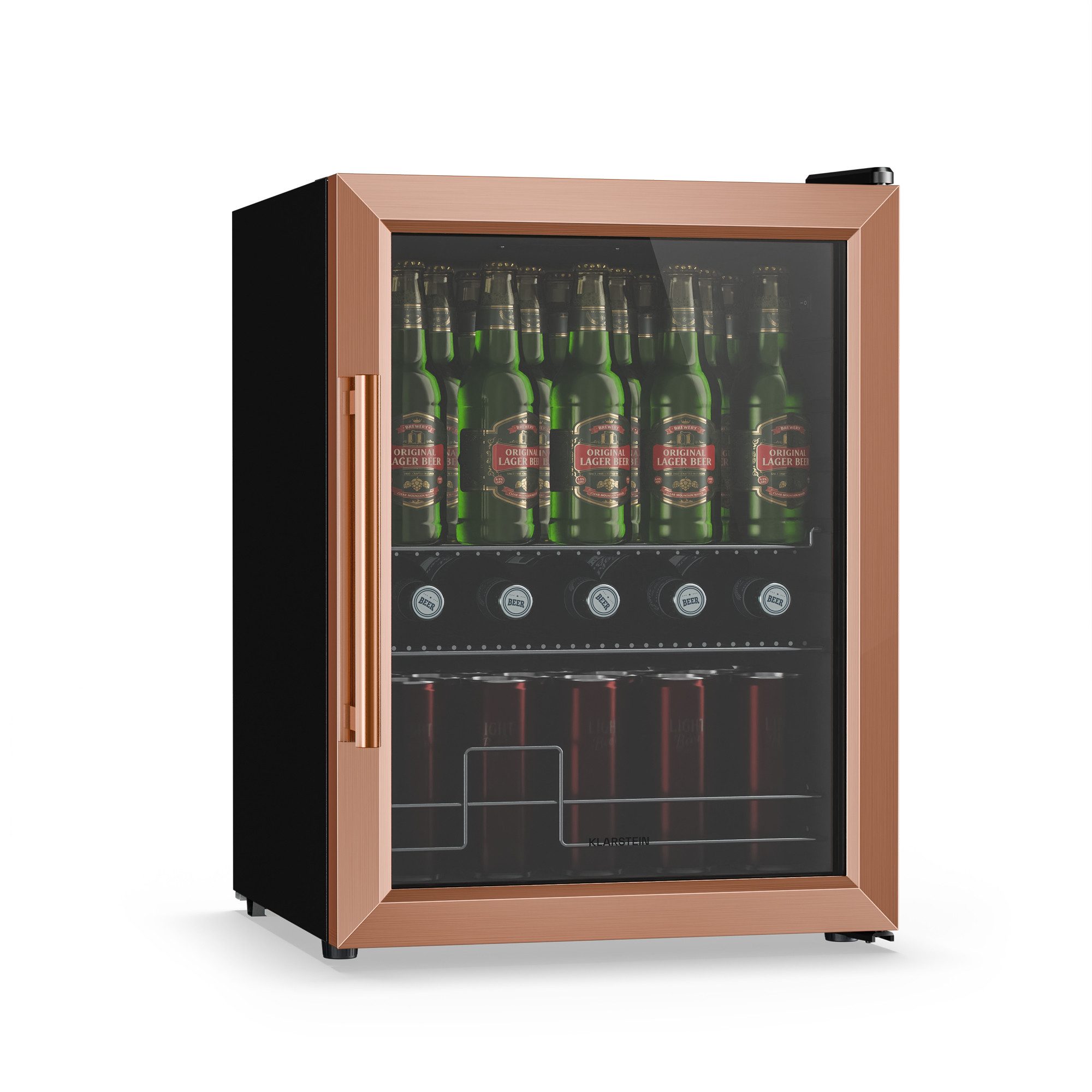 Klarstein Getränkekühlschrank 10047760, 64 cm hoch, 47.4 cm breit