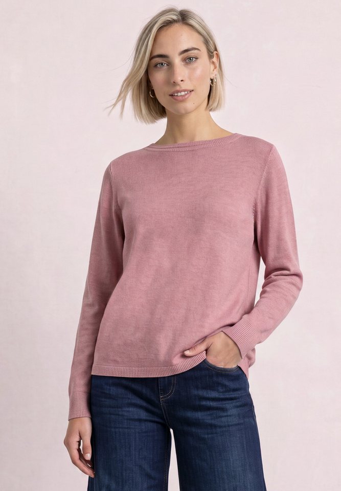 STREET ONE Strickpullover im soften Baumwoll-Mix