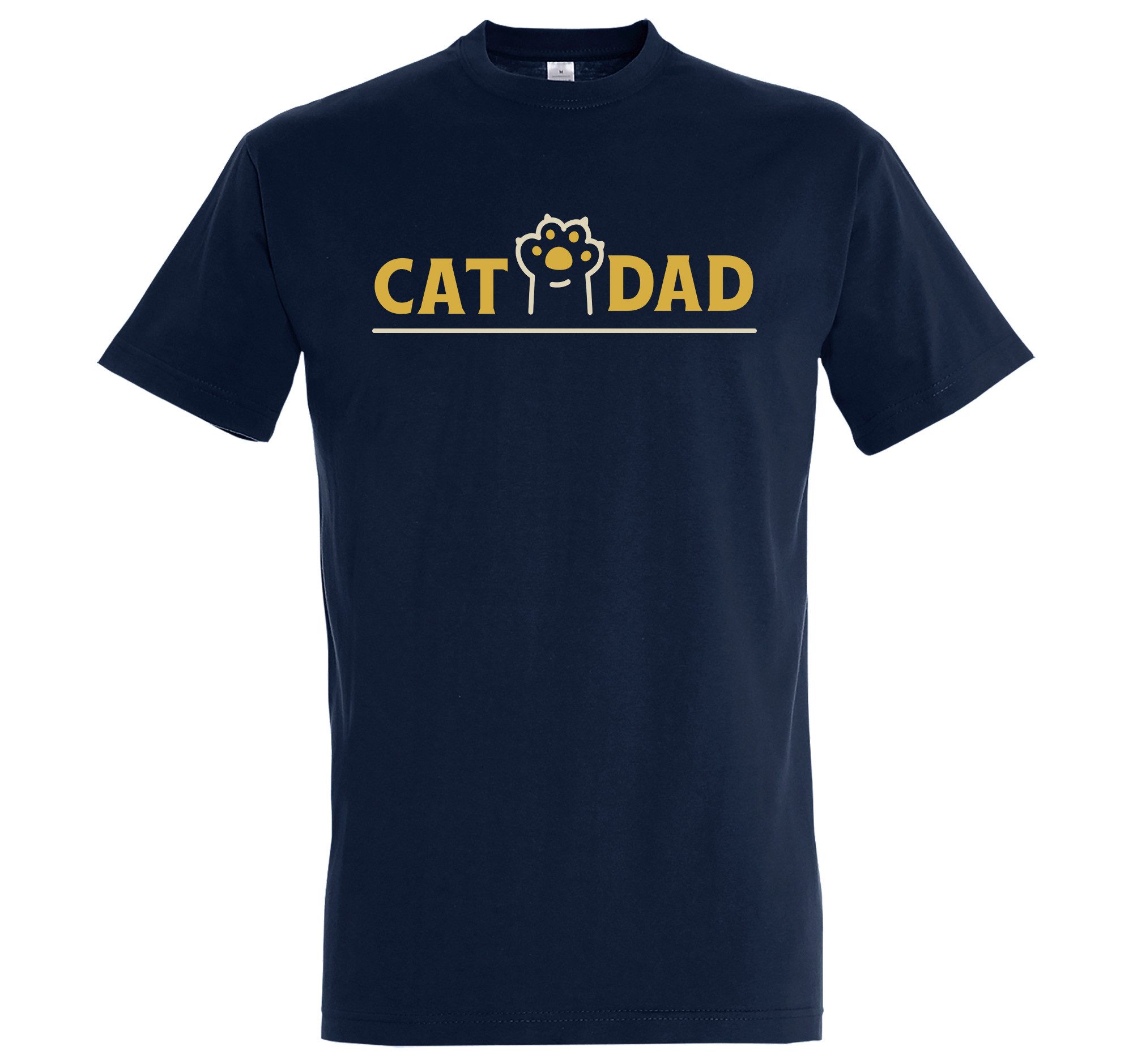 Print-Shirt Cat Dad Herren T-Shirt