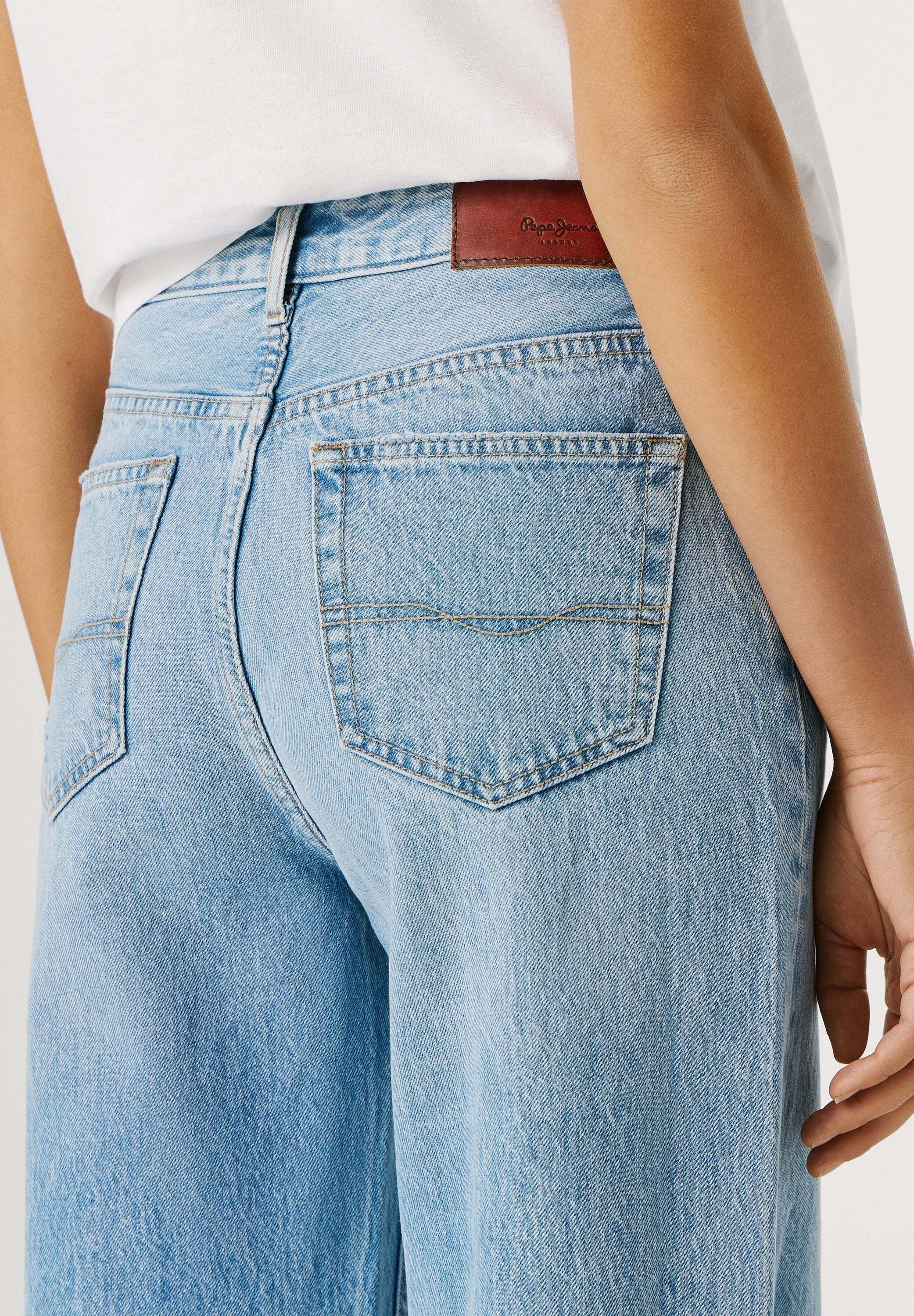 Pepe Jeans Straight-Jeans Jeans mit geradem Bein STRAIGHT JEANS UHW LEXA – Bild 5 von 5