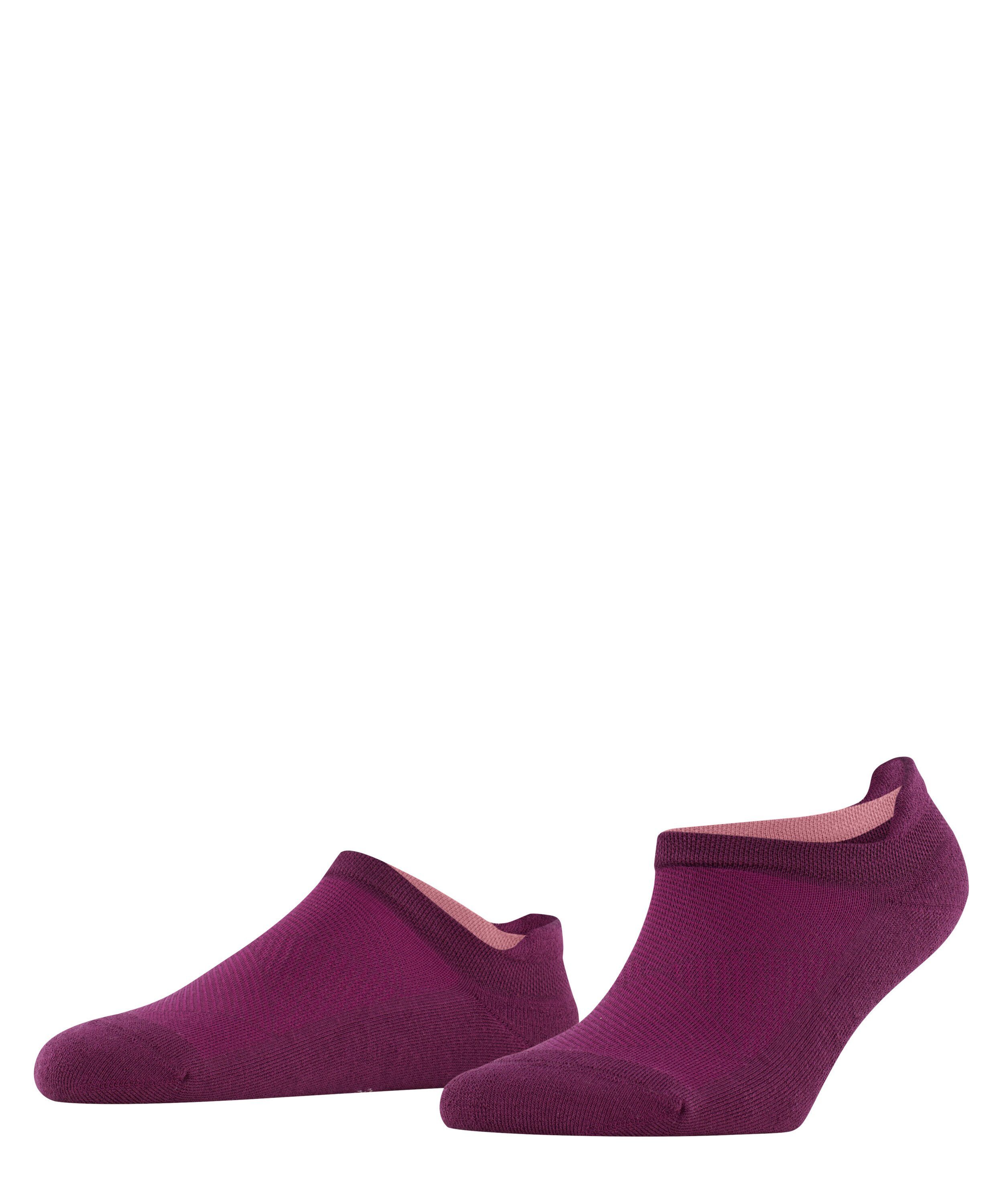 Burlington Sneakersocken Athleisure (1-Paar) mit leicht gepolsterter Sohle purple (8712)