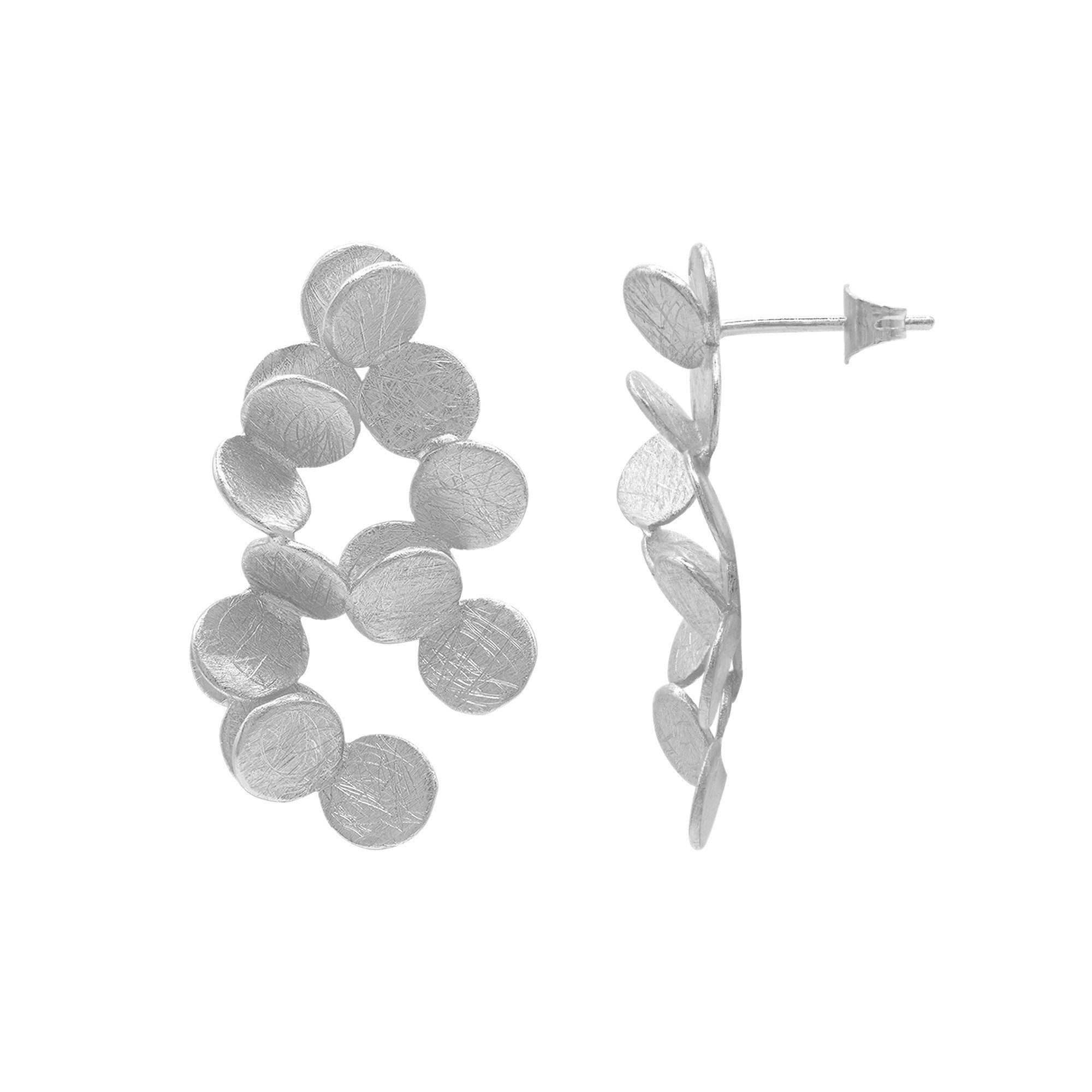 Heideman Paar Ohrstecker Tilia silberfarben poliert (Ohrringe, inkl. Geschenkverpackung), Ohrringe Damen