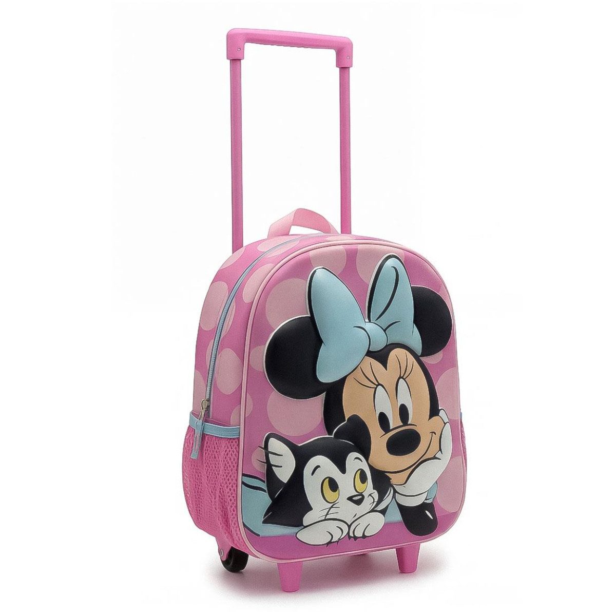 Disney Minnie Mouse Rucksack Kinder Trolley 3D Rollrucksack Kita Reise (1-tlg)