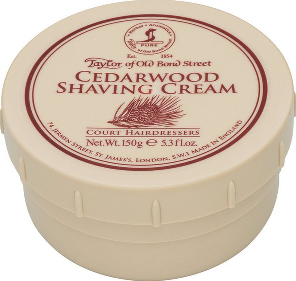 Taylor of Old Bond Street Rasiercreme Taylor of Old Bond Street Cedarwood Shaving  Cream