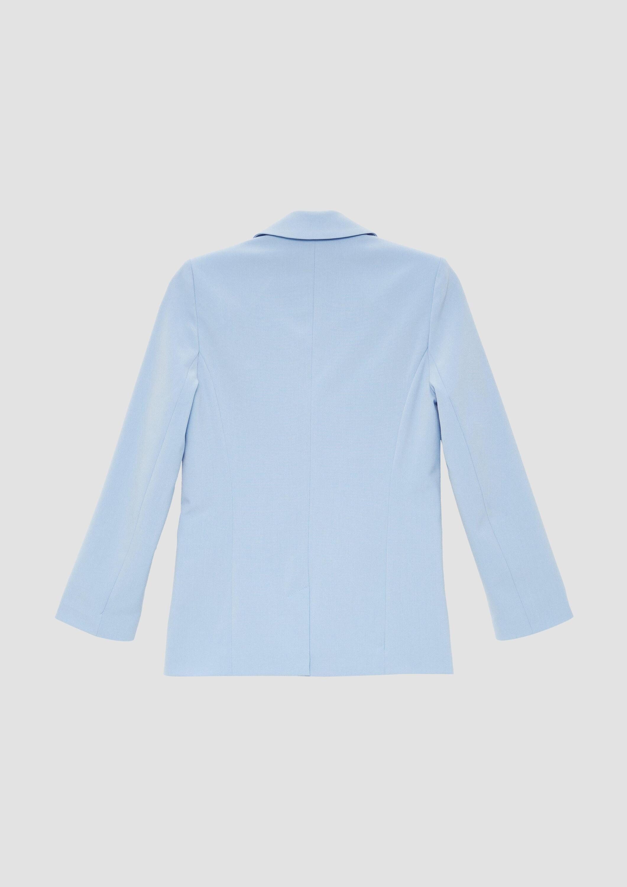 s.Oliver Jackenblazer Indoor-Blazer Twill-Blazer mit Taftfutter