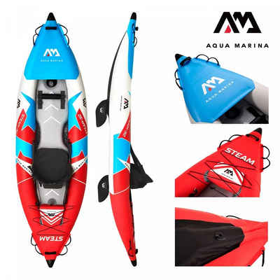 Aqua Marina Einerkajak Kajak 312x83 cm für 1 Person mit Luftsitz verstellbarer Lehne