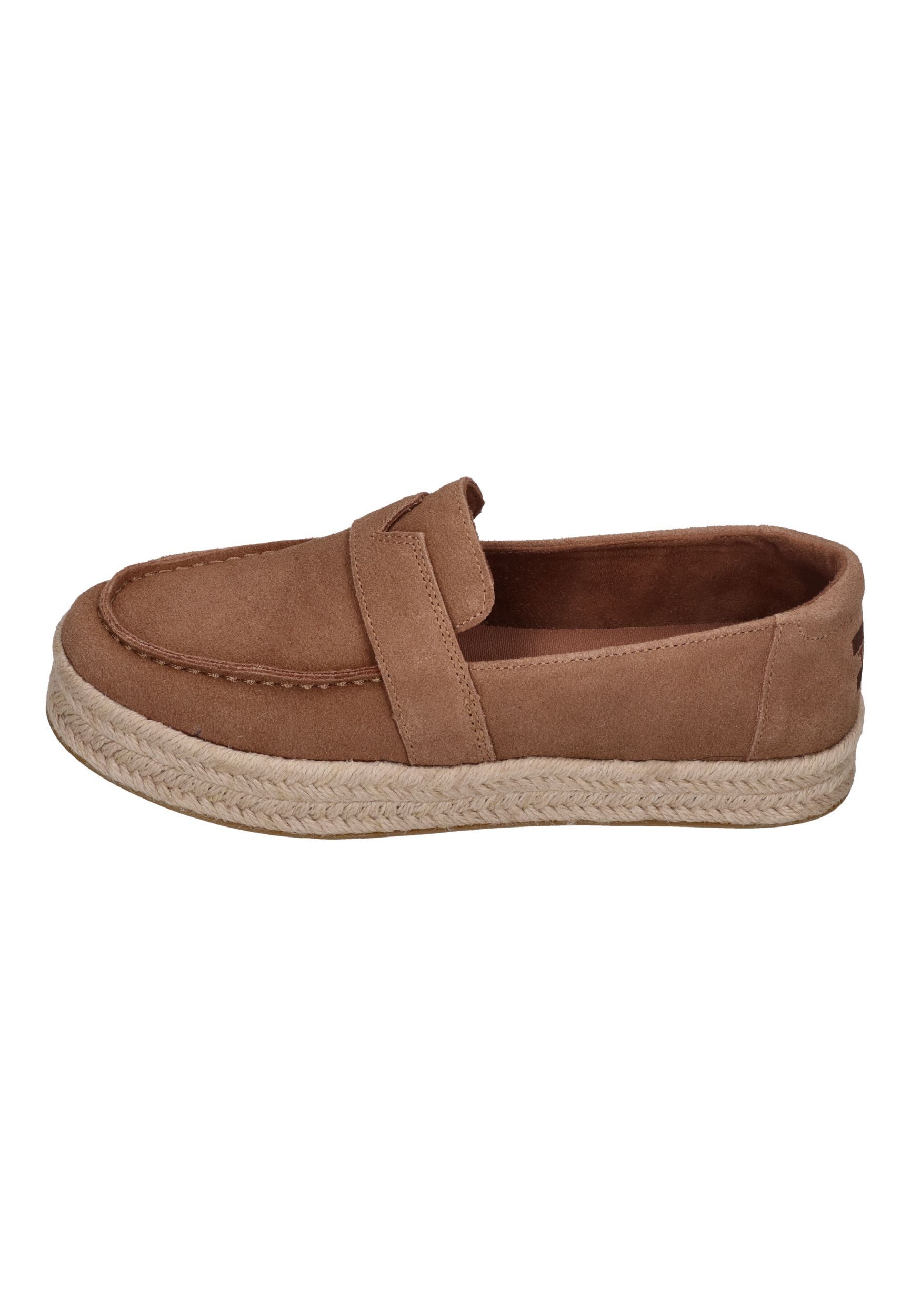 TOMS BLAKELY 10023060 Espadrille Brown Sugar Suede