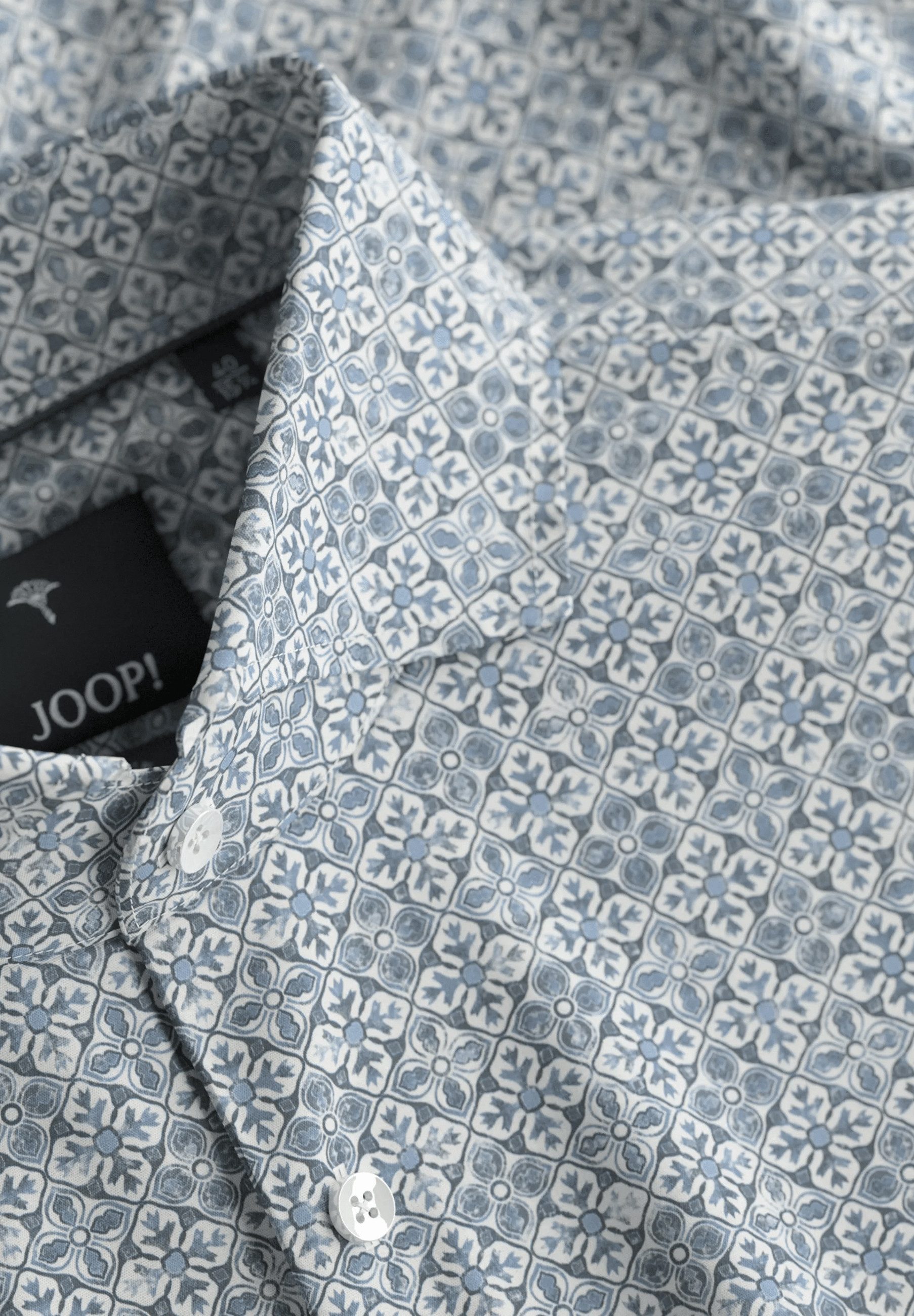 JOOP! Langarmhemd Pai mit Allover-Print (1-tlg)